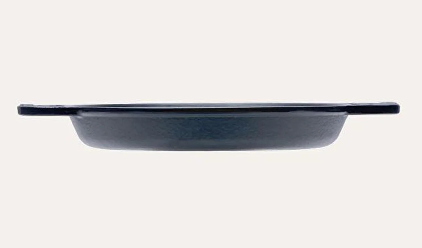 Sürel 18 cm Yuvarlak Düz Sahan Mat Siyah