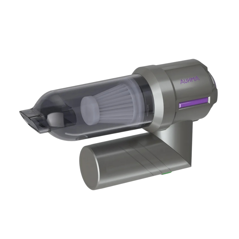 Enshall Profesyonel Ultra Çekim Güçlü Mini Araç Süpürgesi Gri