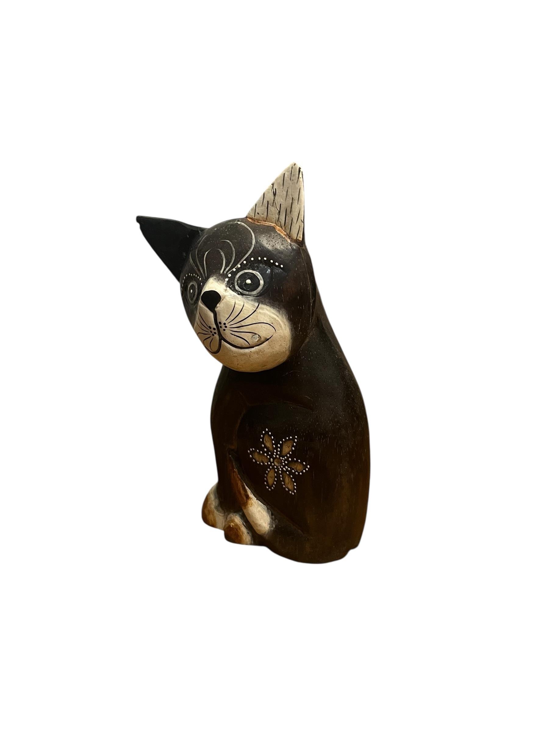 AHŞAP KEDİ OYNAR KAFA