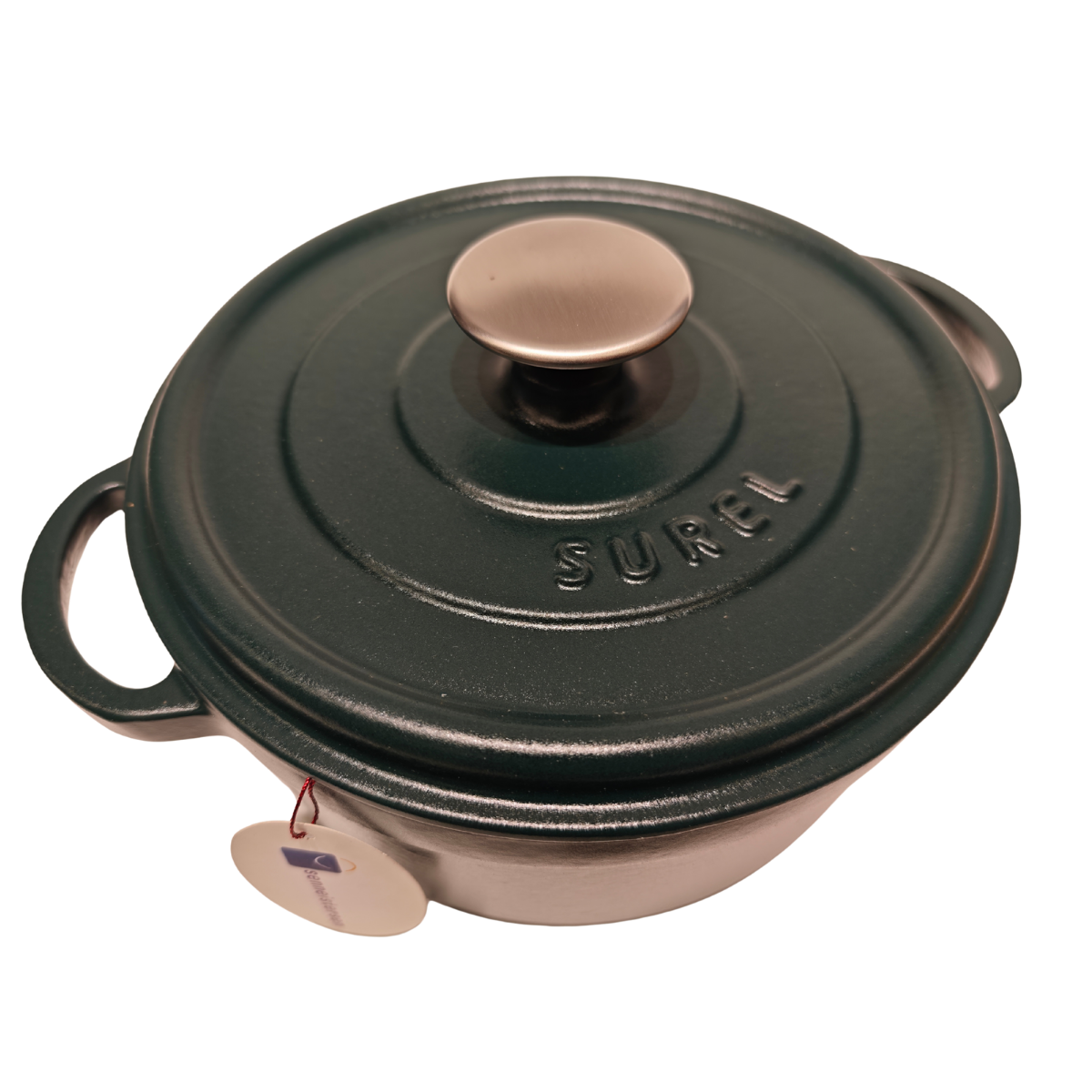 Sürel 24 cm Yuvarlak Tencere Saten Yeşil