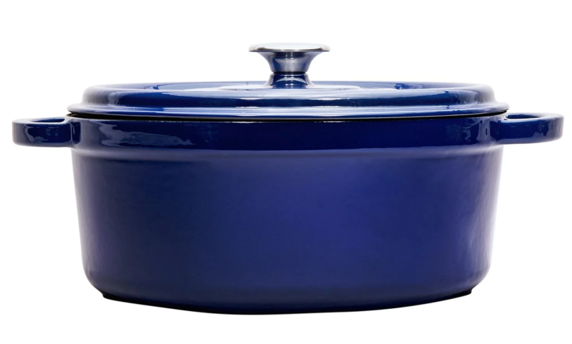 Sürel 32 cm Yuvarlak Tencere Parlak Koyu Mavi