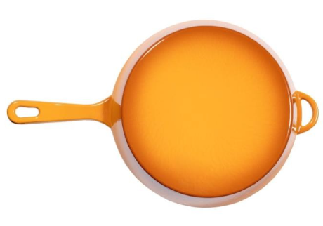 Sürel 28 cm Yuvarlak Cam Kapaklı Tava