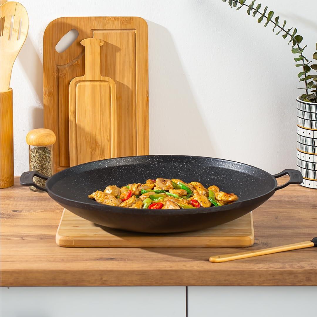 PORFEX DÖKÜM GRANİTSAÇ KAVURMA TAVASI 34 CM