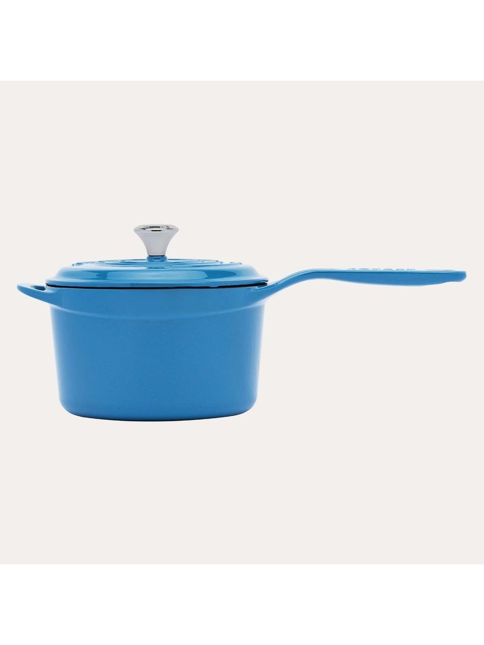 Potart 18 cm Yuvarlak Sos Tencere Parlak Mavi