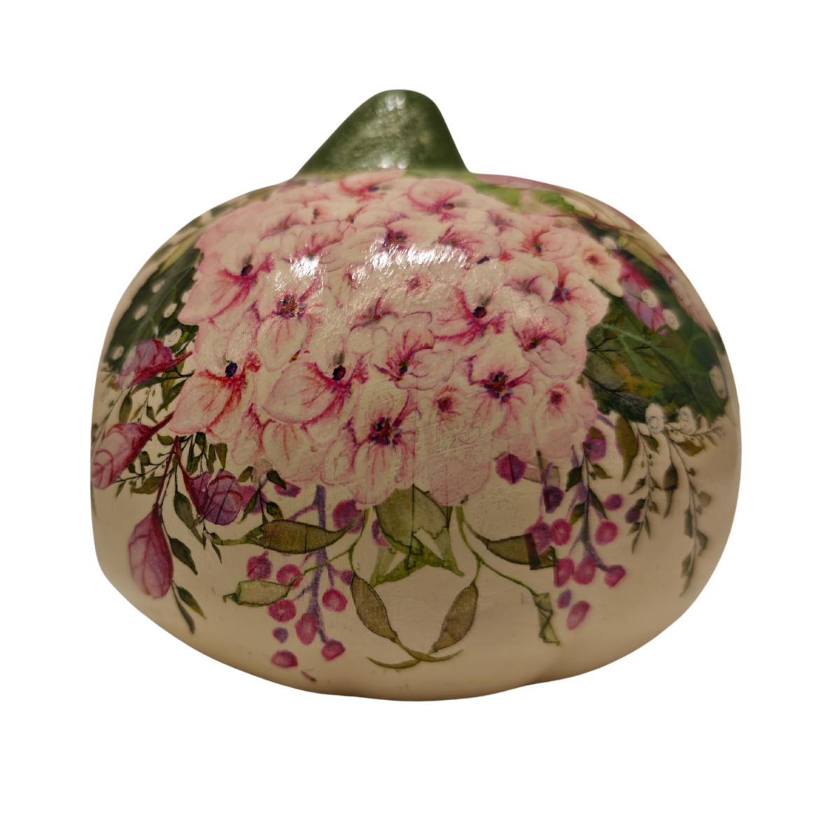 Seramik beyaz gülen surat kabak