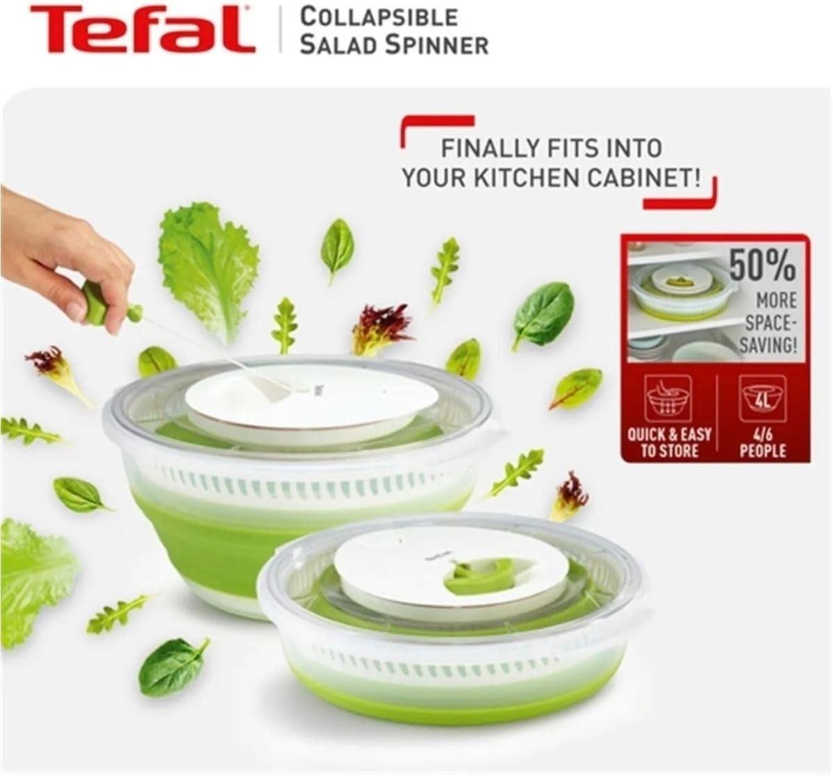 TEFAL KATLANABİLİR SALATA KURUTUCU 4 LT.