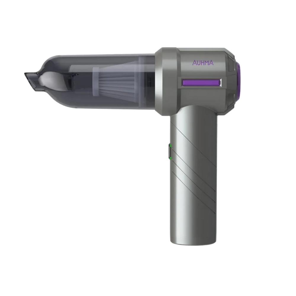 Enshall Profesyonel Ultra Çekim Güçlü Mini Araç Süpürgesi Gri