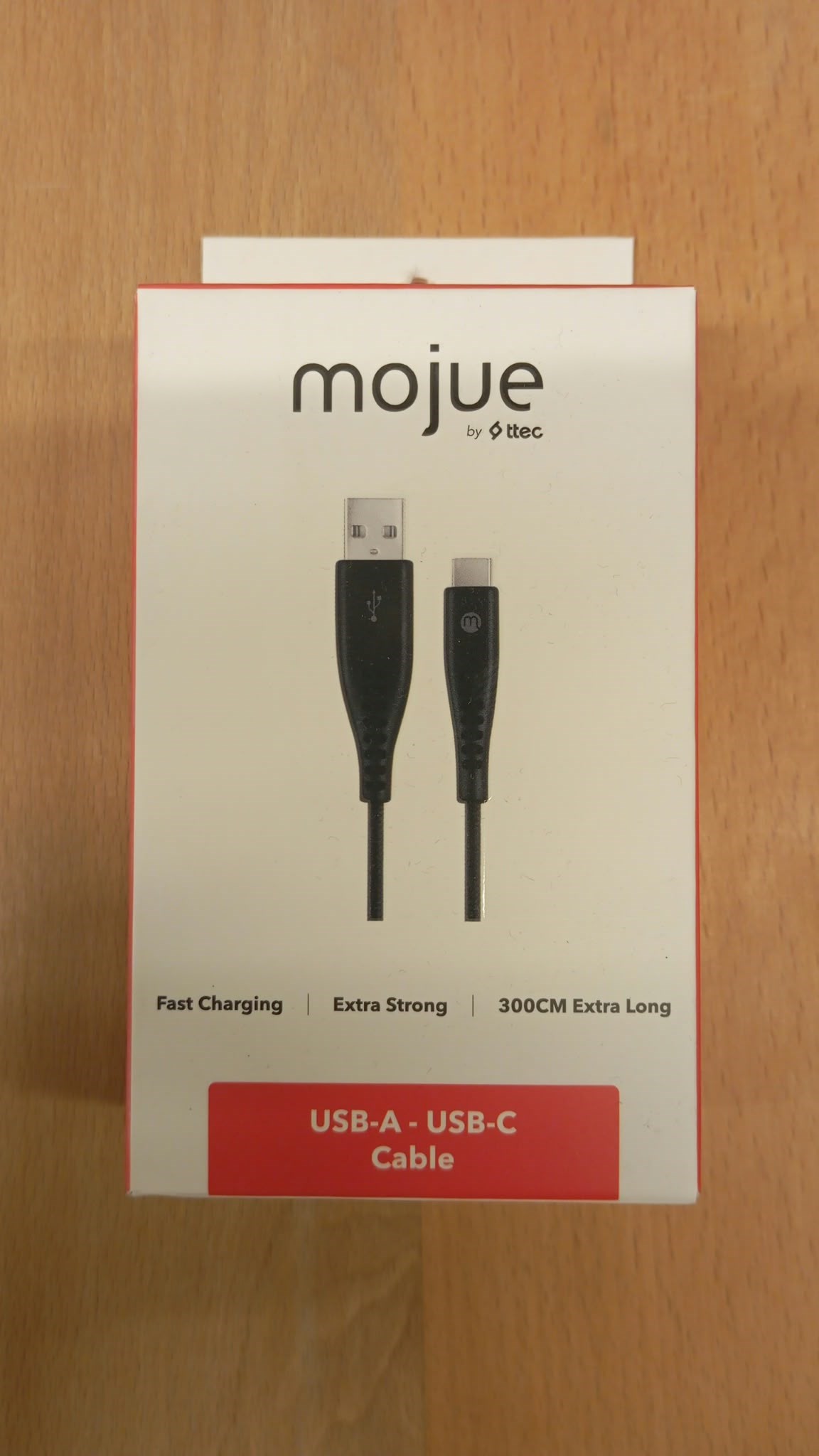 MOJUE 3DK40S EKSTRA DAYANIKLI USB-A/USB-C 2A ŞARJ KAB. 300CM
