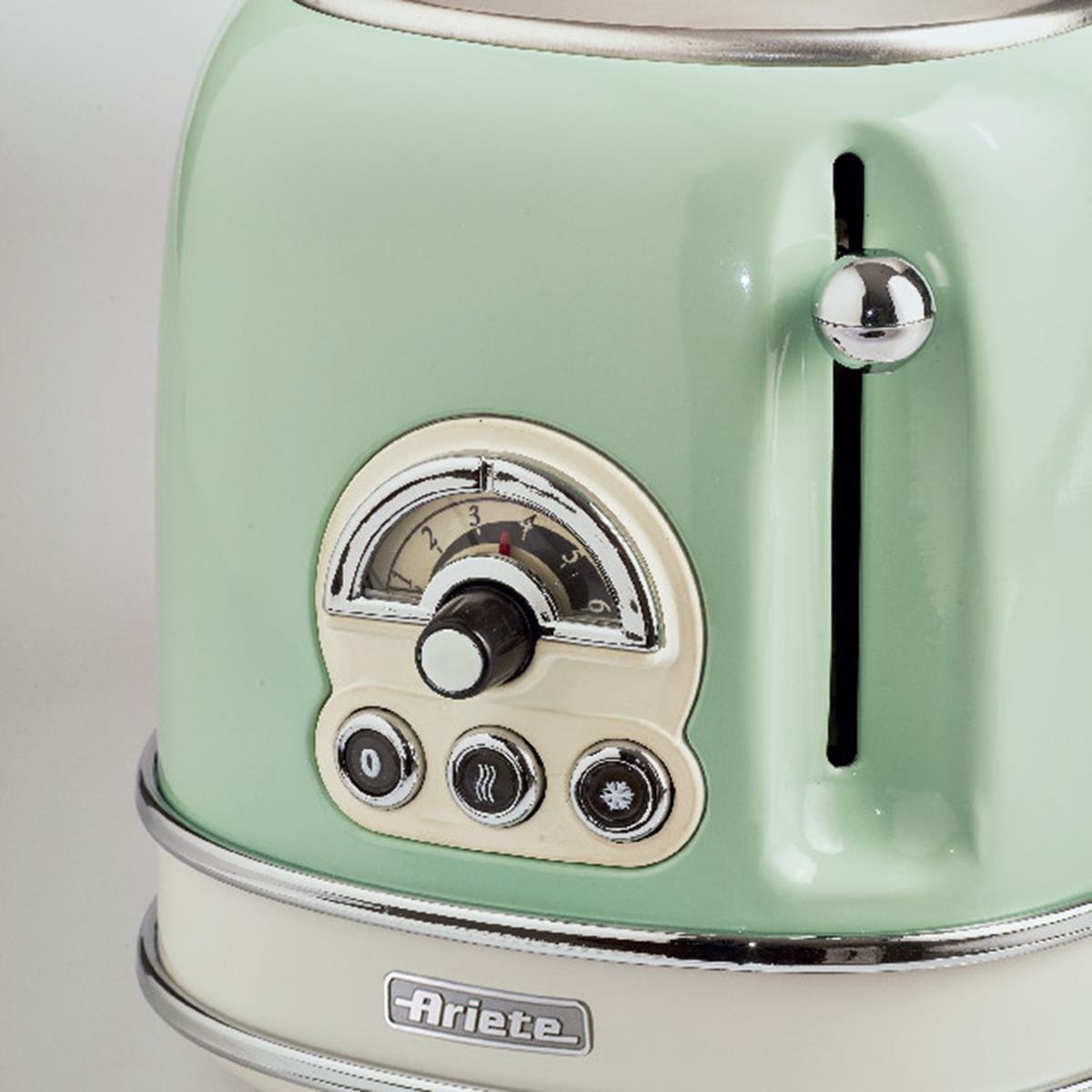 Ariete Vintage Ekmek Kızartma Makinesi 2 Dilim Yeşil