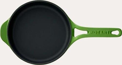 Pot Art, Yuvarlak Düz Tava, 22 Cm, Parlak Koyu Yeşil