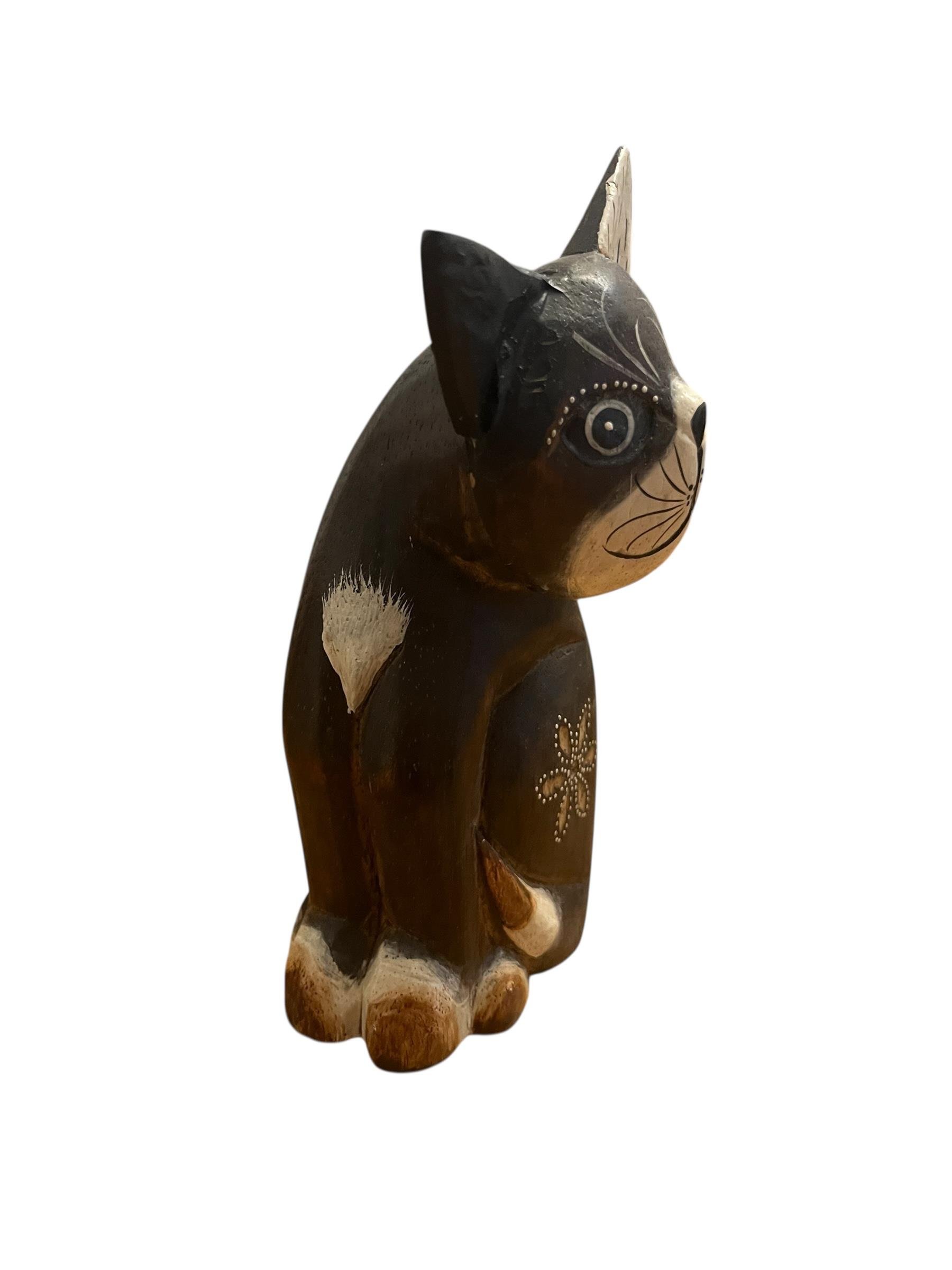 AHŞAP KEDİ OYNAR KAFA