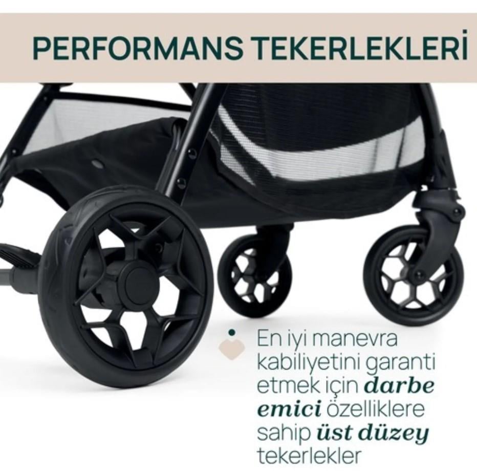 Chicco Glee Bebek Arabası - Uneven Siyah