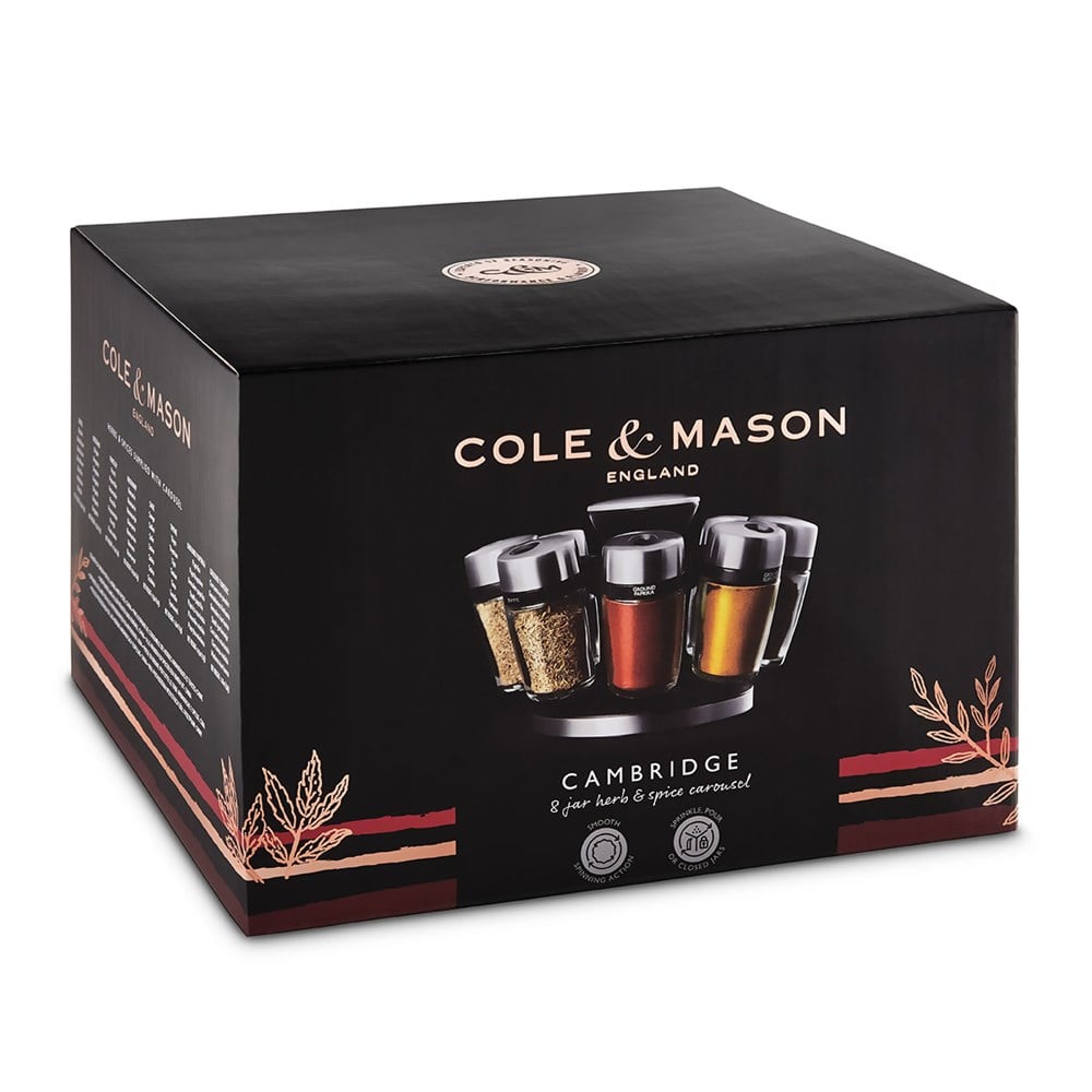 ​Cole - Mason H121807 8li Carousel Baharat Seti