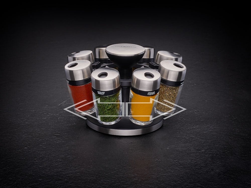 ​Cole - Mason H121807 8li Carousel Baharat Seti