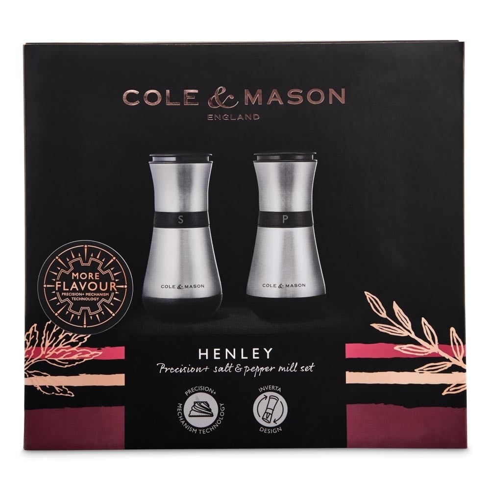 Cole - Mason H321916 Henley 135mm Tuz - Biber Değirmen Seti