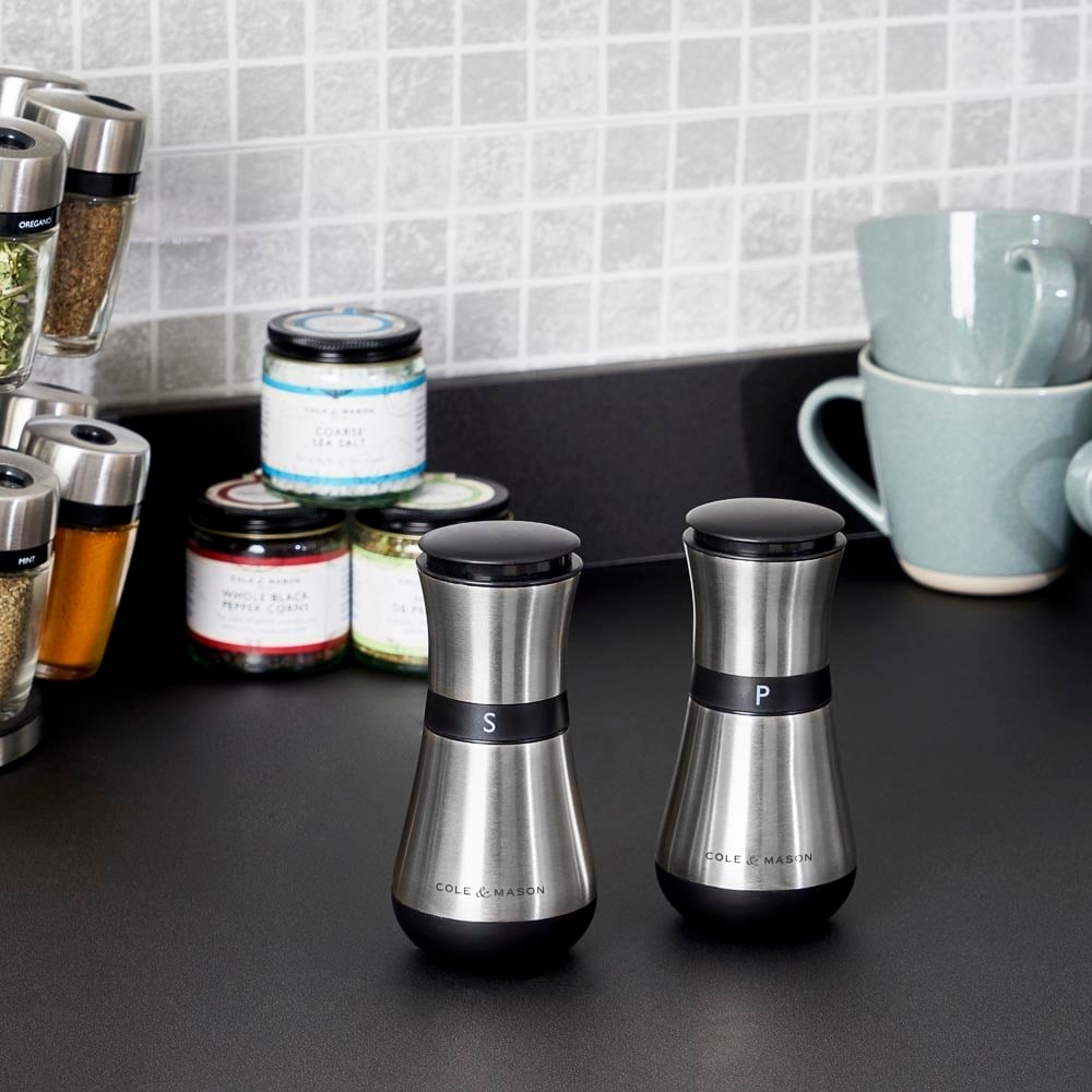 Cole - Mason H321916 Henley 135mm Tuz - Biber Değirmen Seti