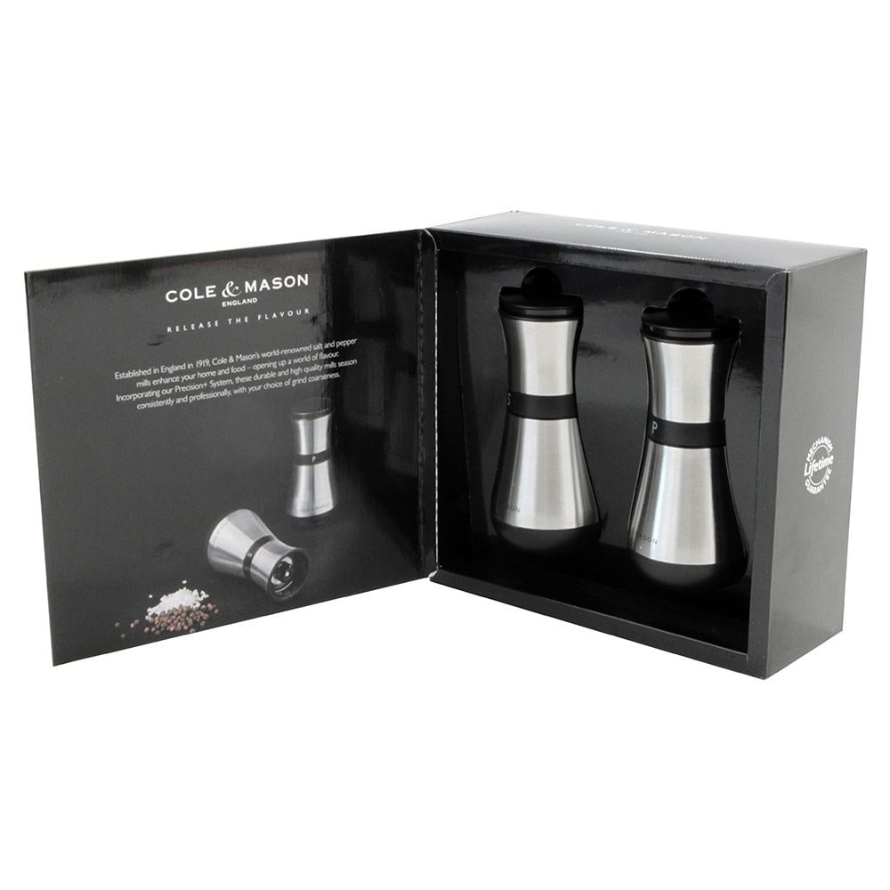 Cole - Mason H321916 Henley 135mm Tuz - Biber Değirmen Seti