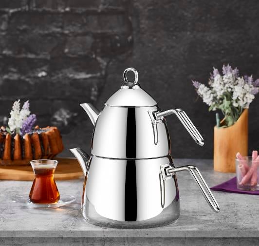 NBL SOLID ÇELİK ÇAYDANLIK ÇELİK KULP