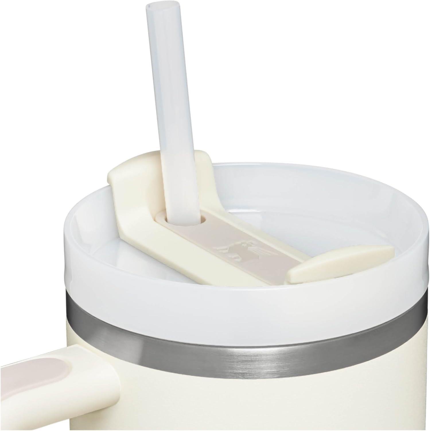 Quencher H2.O FlowState™ Tumbler Pipetli Termos | 1.18L Krem