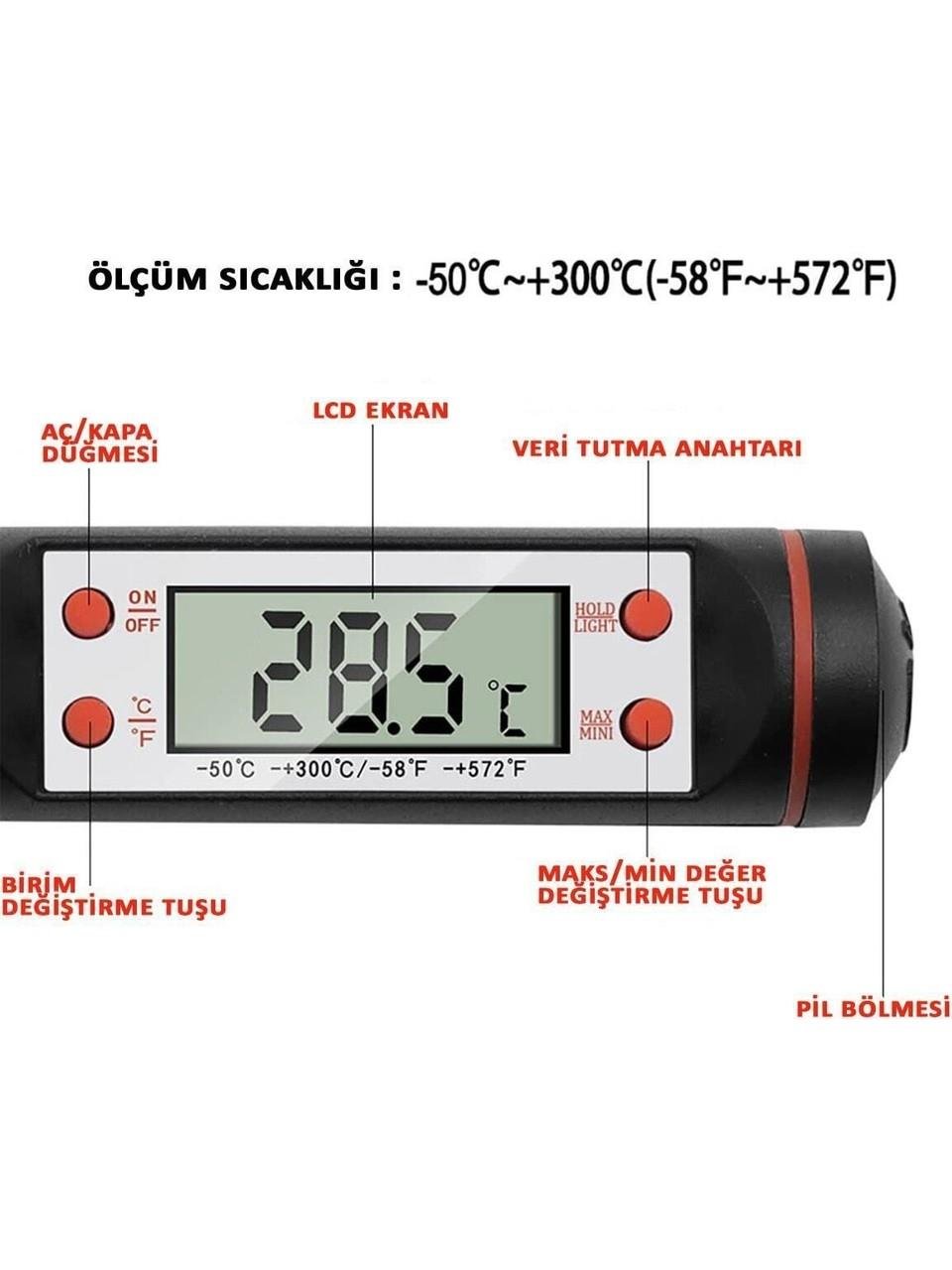 Alpina 24cm mutfak termometresi