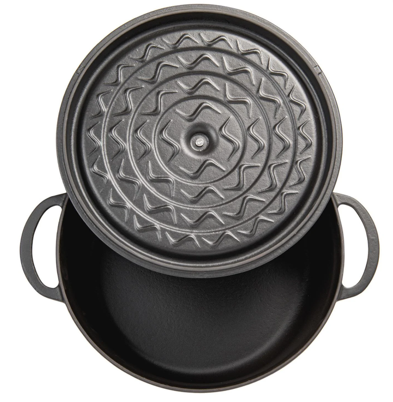 Sürel 32 cm Yuvarlak Tencere Mat Siyah