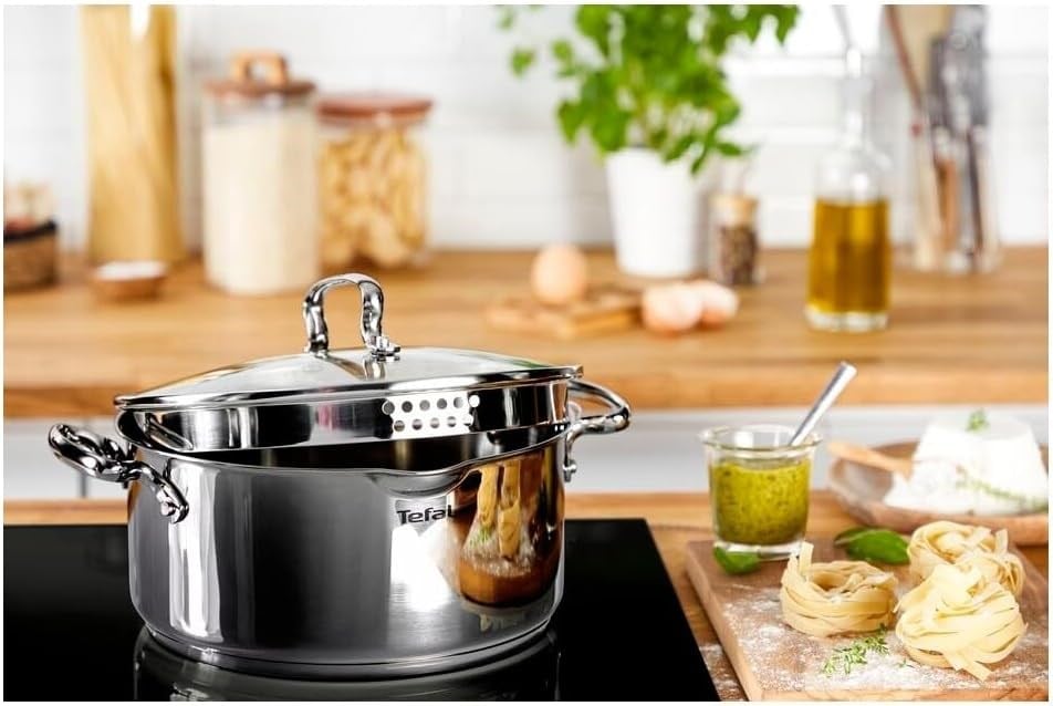 Tefal Duetto 8 Parça Çelik Tencere Seti