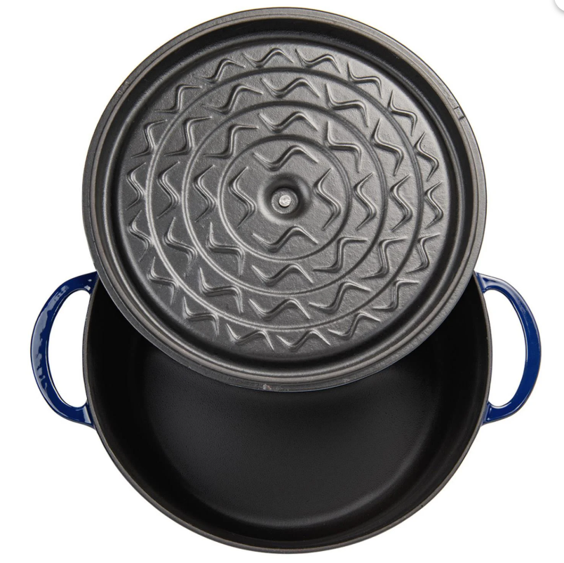 Sürel 32 cm Yuvarlak Tencere Parlak Koyu Mavi