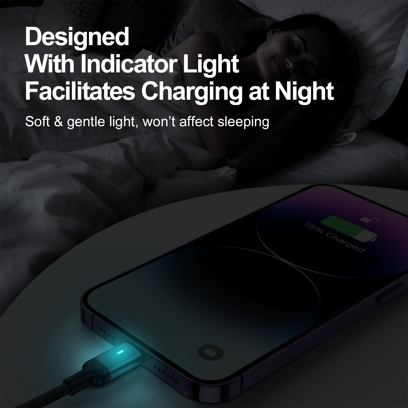 JOYROOM S-CL020A10 20W TYPE C-LIGHTNING 2M-BLACK