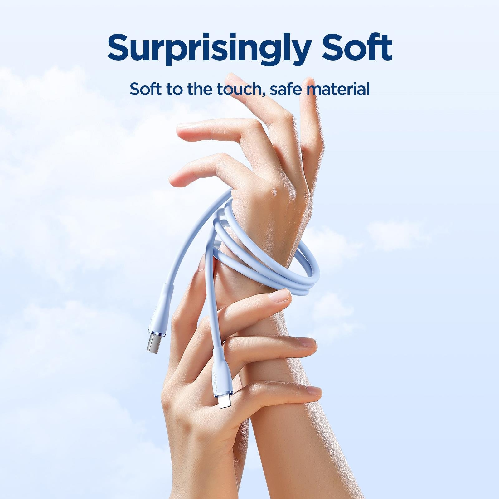 JOYROOM SA29-AL3 3A USB A-LIGHTNING 1.2M-BLUE