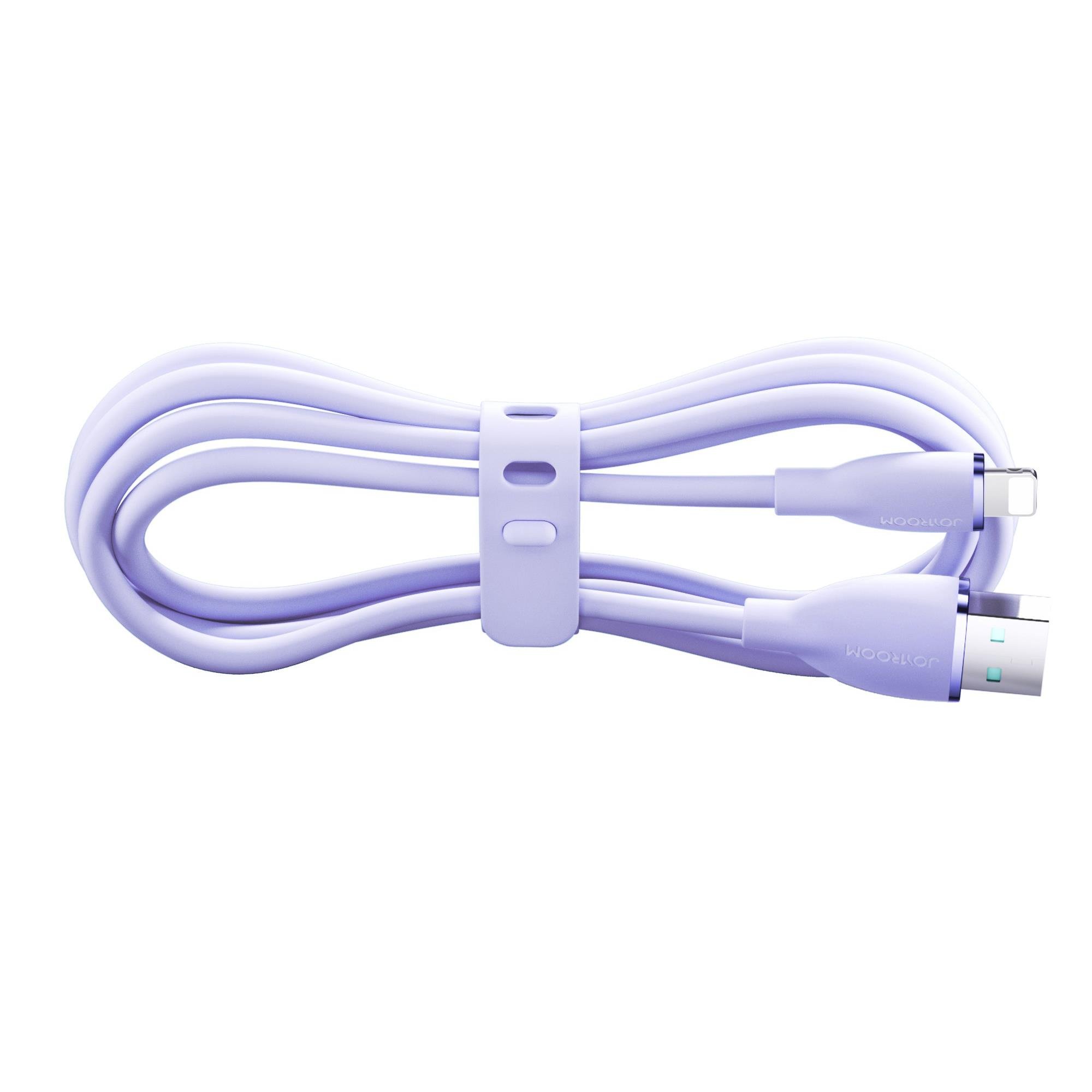 JOYROOM SA29-AL3 3A USB A-LIGHTNING 1.2M-PURPLE