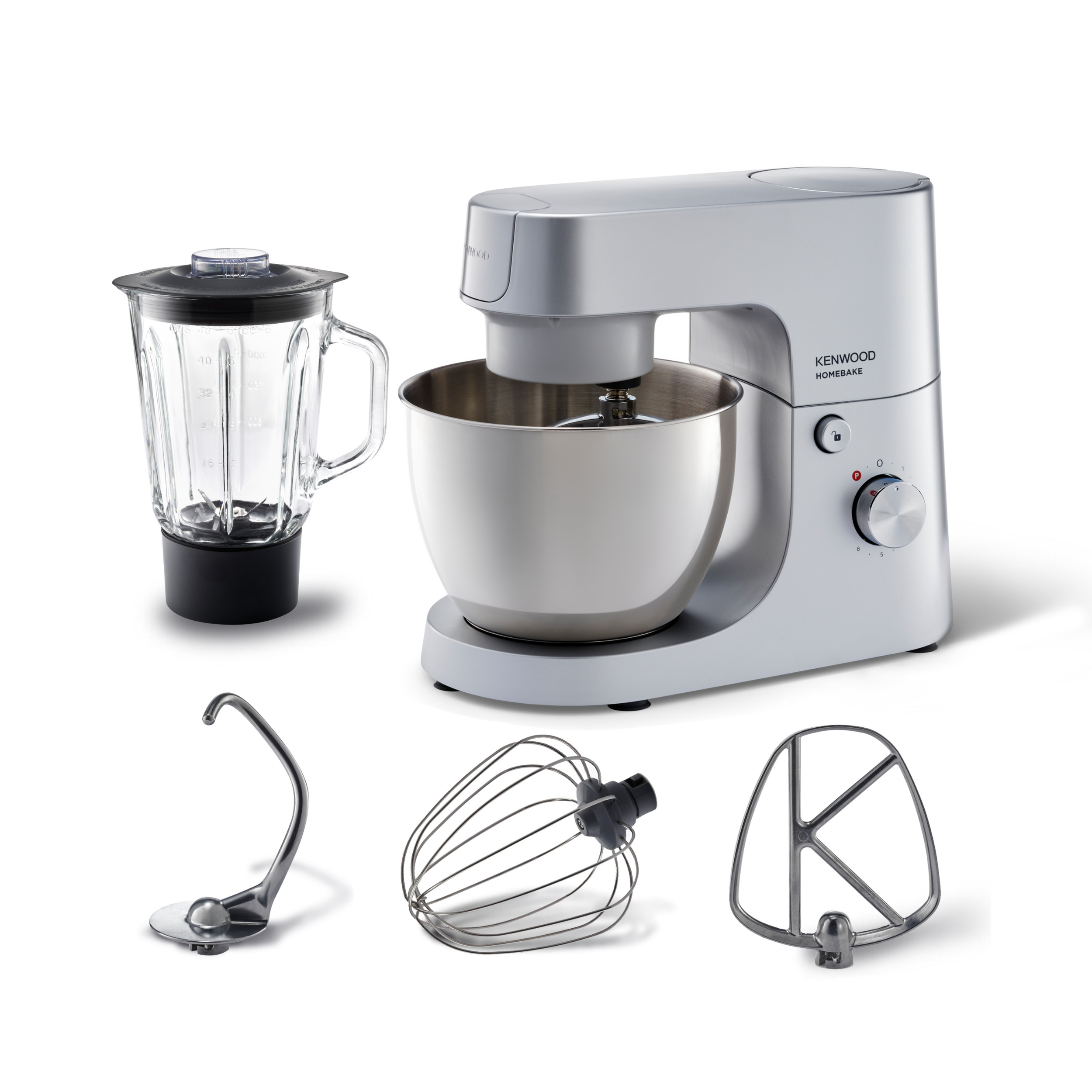Kenwood Homebake Plus Mutfak Şefi 1400W 5 Lt Stand Mikser KHH01.120SI