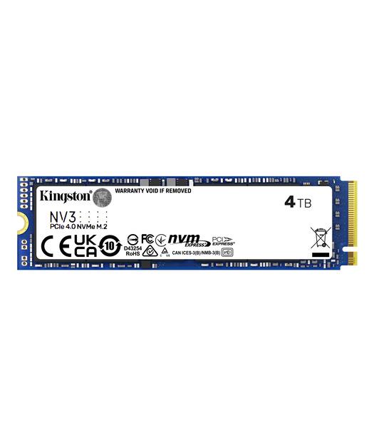 Kingston 4000GB NV3 M.2 2280 PCIe 4.0 NVMe SSD