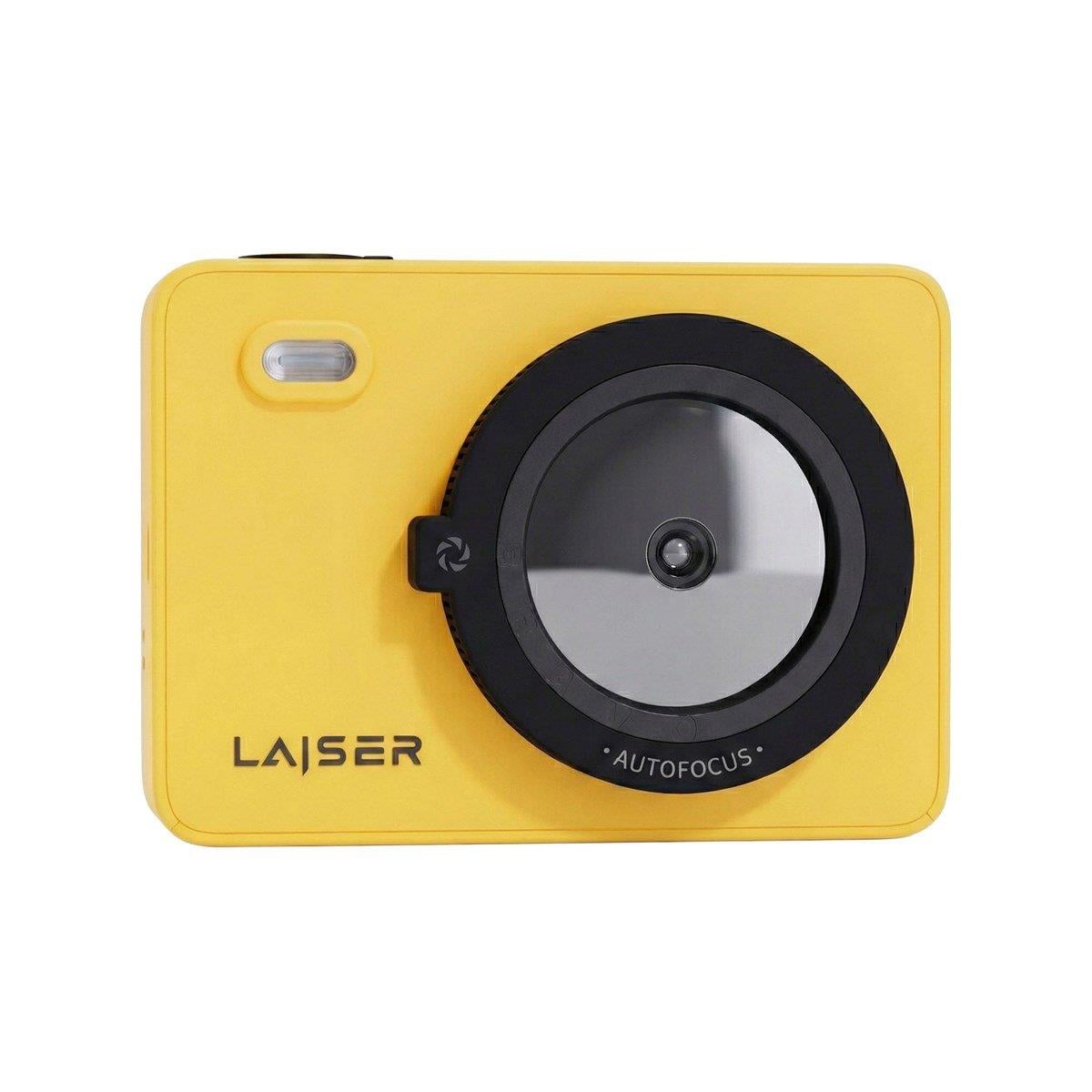 Laiser İnstant Kamera ve Fotoğraf Yazıcısı - Şipşak Fotoğraf Makinesi - Sarı