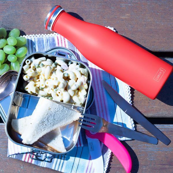 Lurch - 500 ml Mercan Pembe, Paslanmaz Çelik Termos - Çift Cidarlı, Sızdırmaz - 240934