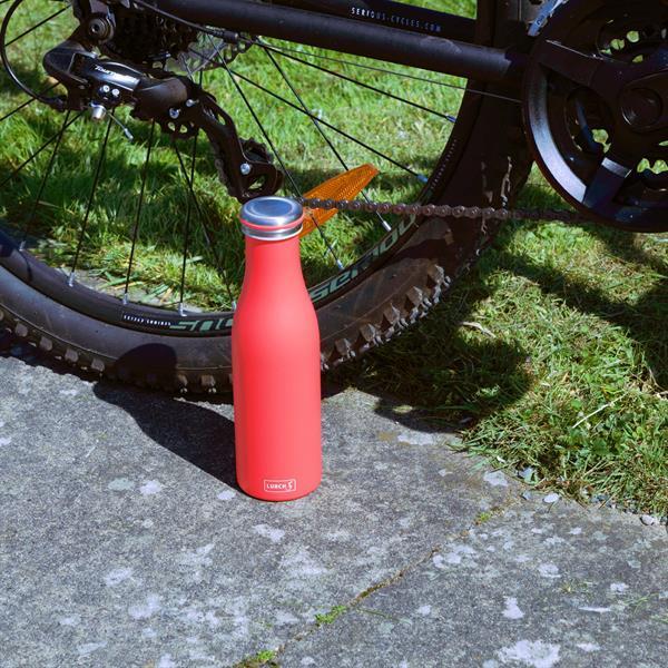 Lurch - 500 ml Mercan Pembe, Paslanmaz Çelik Termos - Çift Cidarlı, Sızdırmaz - 240934