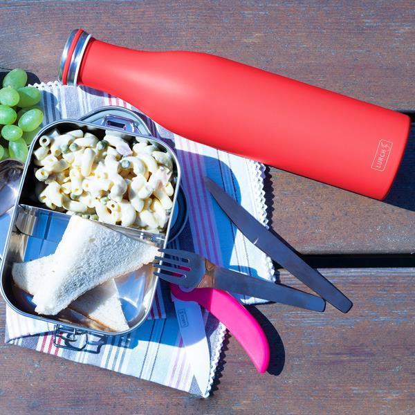 Lurch - 750 ml Mercan Pembe, Paslanmaz Çelik Termos - Çift Cidarlı, Sızdırmaz - 240968