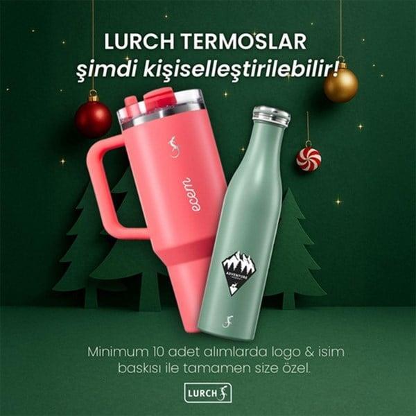 Lurch - Mini Termos 300 ml Mat Siyah, Paslanmaz Çelik - Çift Cidarlı, Sızdırmaz - 270970