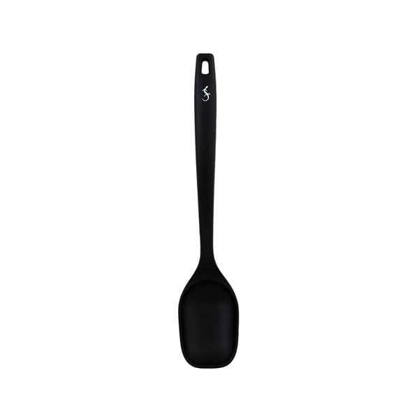 Lurch - Platin Silikon Servis Kaşığı 33,5 cm Siyah - Yanmaz, Yapışmaz, Bükülmez, Çizmez, Tat ve Koku Bırakmaz - 240614