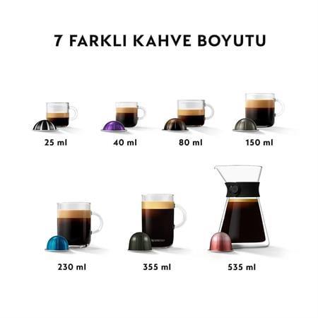 Nespresso Vertuo Next Kapsül Kahve Makinesi Açık Gri