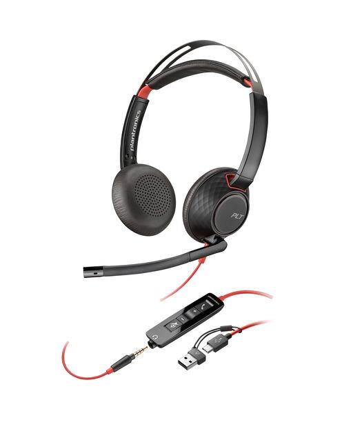 Poly BW 5220 USB-C HS +3.5mmP +USB-C/A