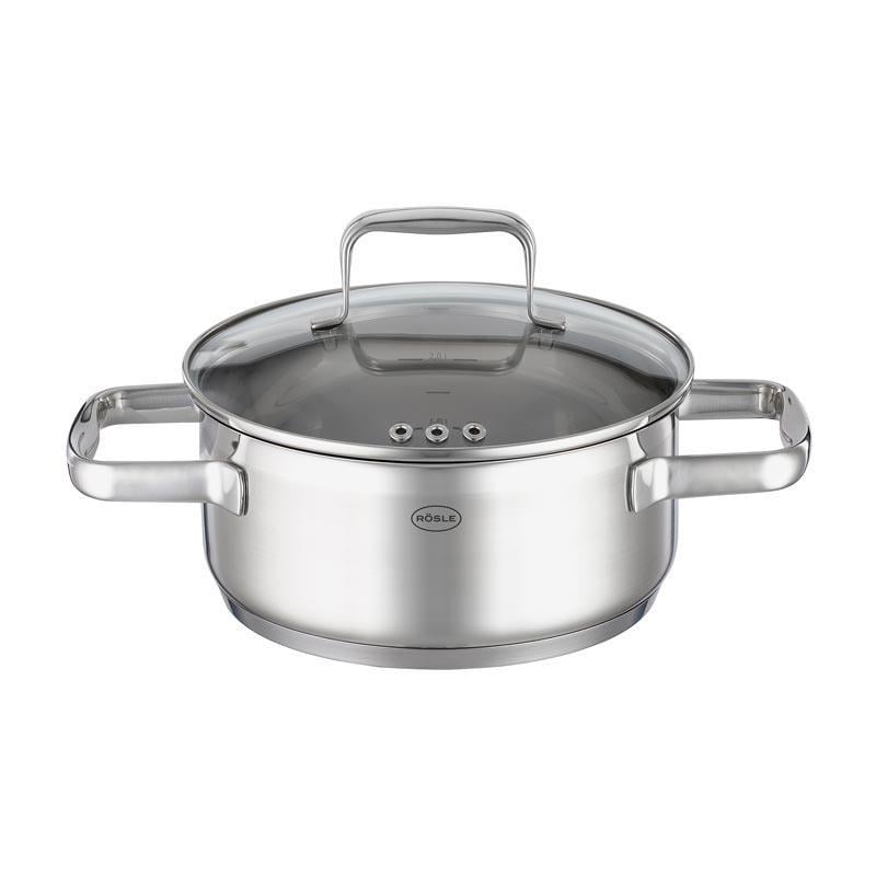 Rösle Charm Kısa Tencere Paslanmaz Çelik 20 cm 91934