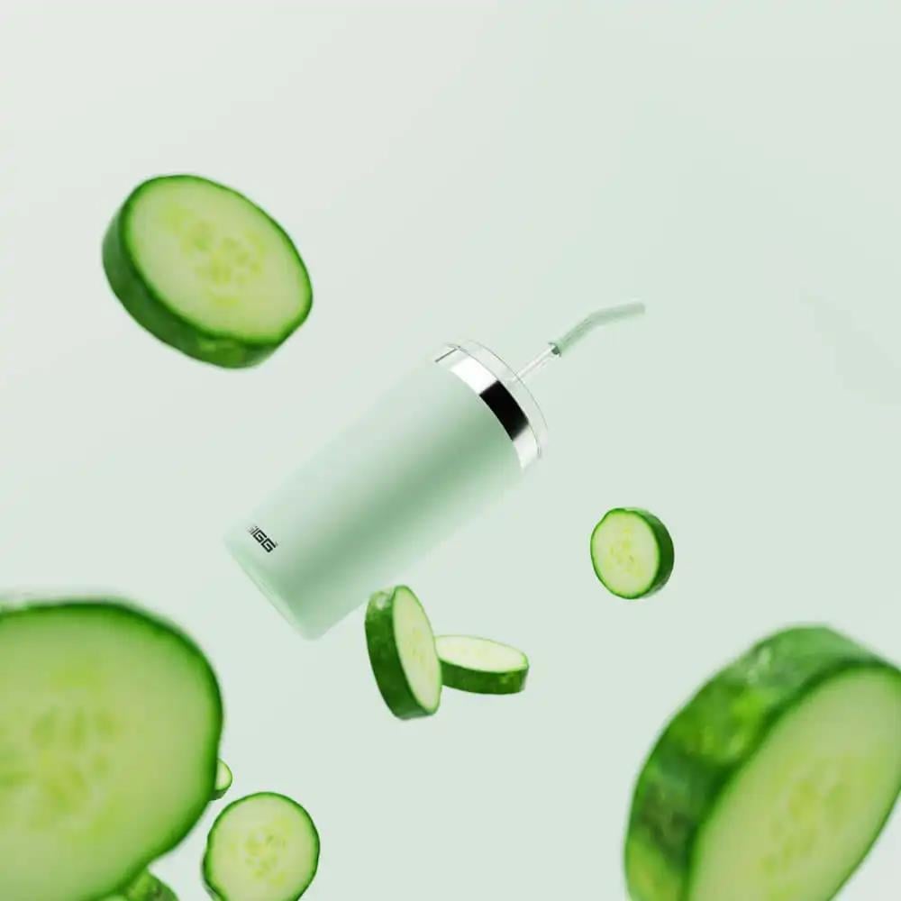 Sigg 6015.10 Helia 0,45LT Çelik Termos, Yeşil