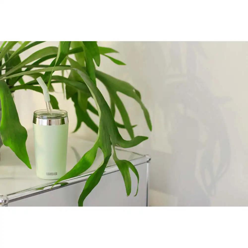Sigg 6015.10 Helia 0,45LT Çelik Termos, Yeşil