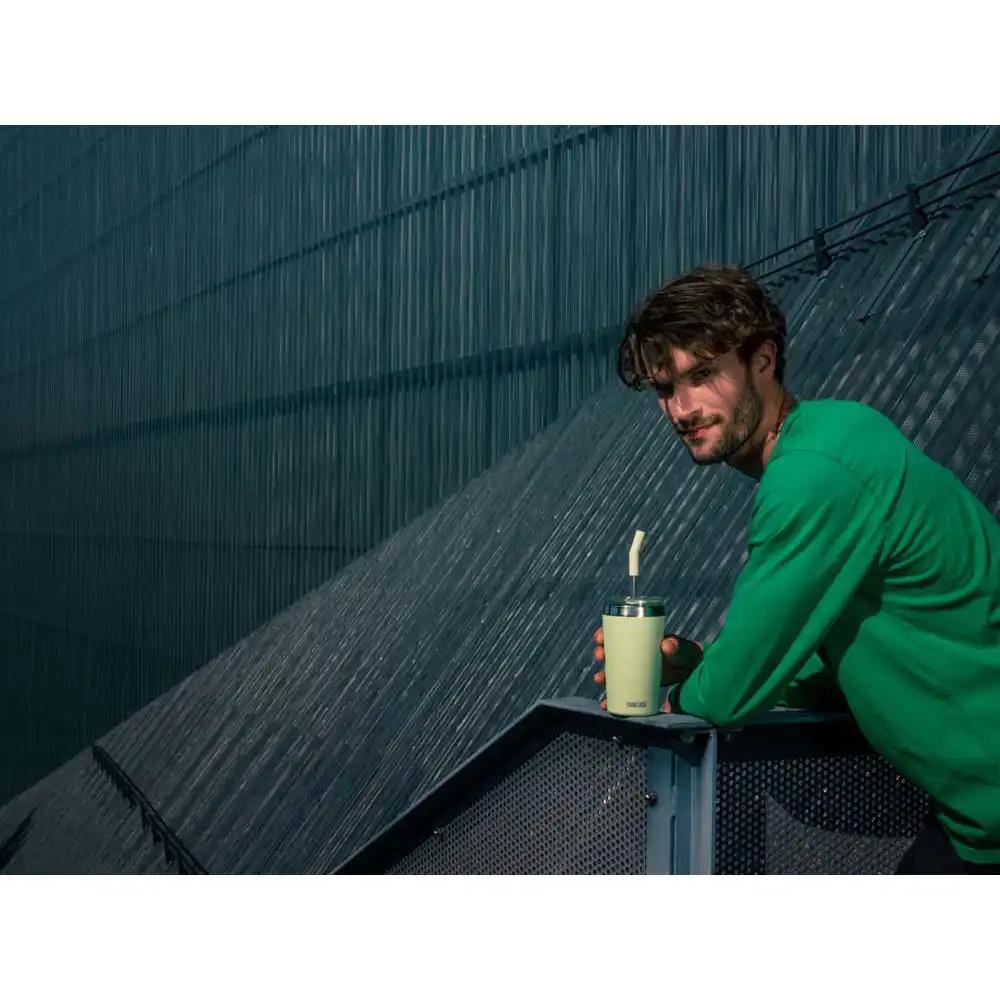 Sigg 6015.10 Helia 0,45LT Çelik Termos, Yeşil