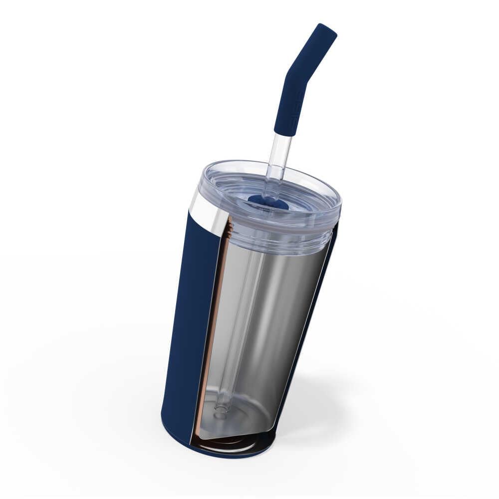 Sigg 6015.20 Helia 0,45L Çelik Termos, Koyu Mavi