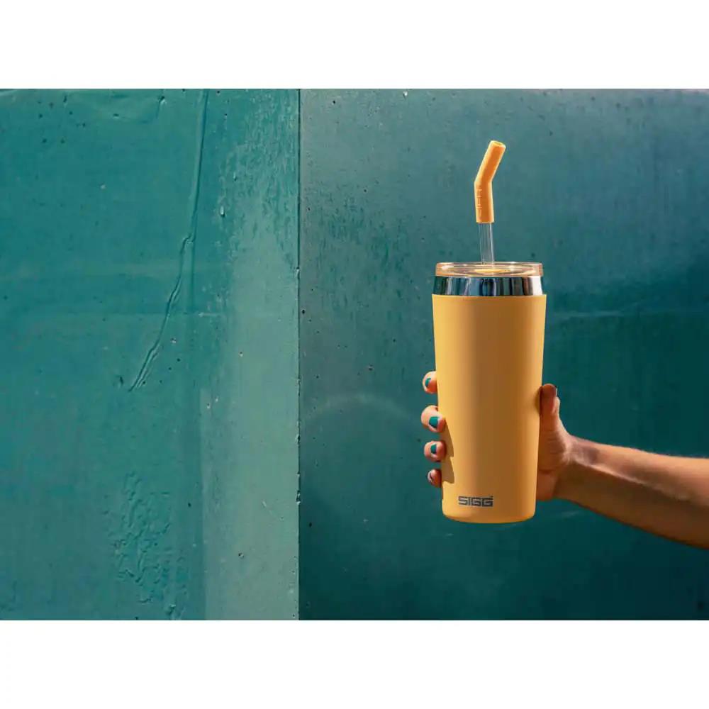 Sigg 6015.50 Helia 0,60LT Çelik Termos, Somon