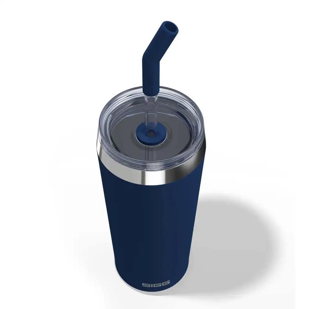 Sigg 6015.80 Helia 0,60LT Çelik Termos, Koyu Mavi