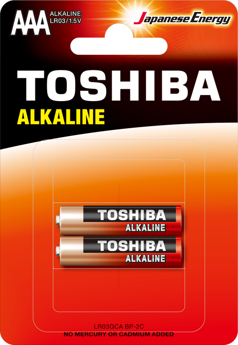 TOSHIBA LR03 BLS. ALK.İNCE 2Lİ