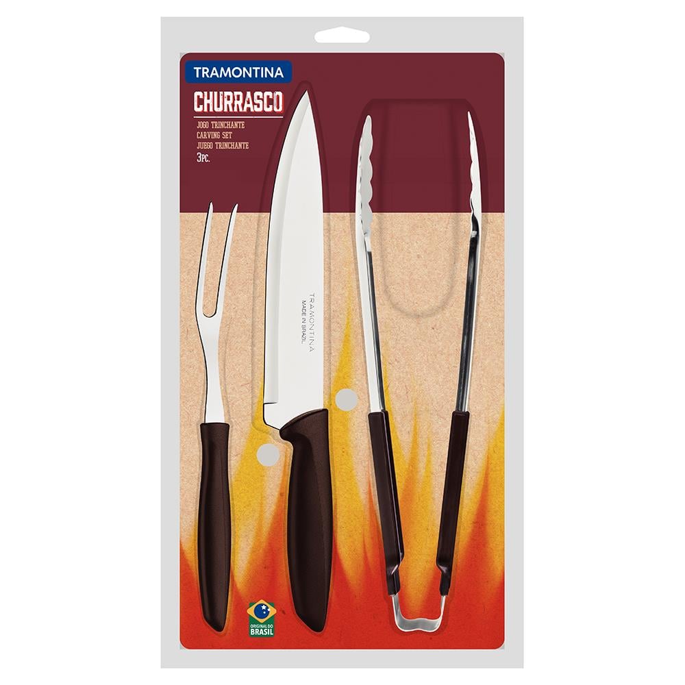 Tramontina 23498449 Plenus 3lü Barbekü Seti
