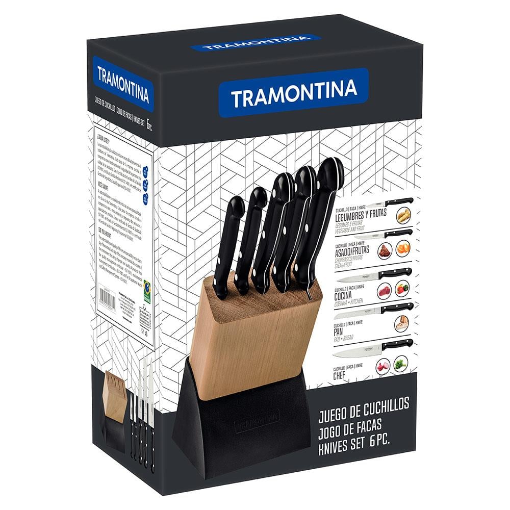 Tramontina 23899077 Ultracorte 6lı Blok Set